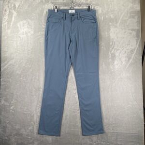 Southern Tide Pants mens 32x32 Performance Chino 5-Pocket Flat Front Blue Casual